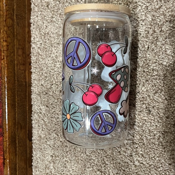 Soda can cup “Hippie” - Picture 3 of 5